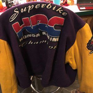 Official Honda Superbike Racing jacket with patches